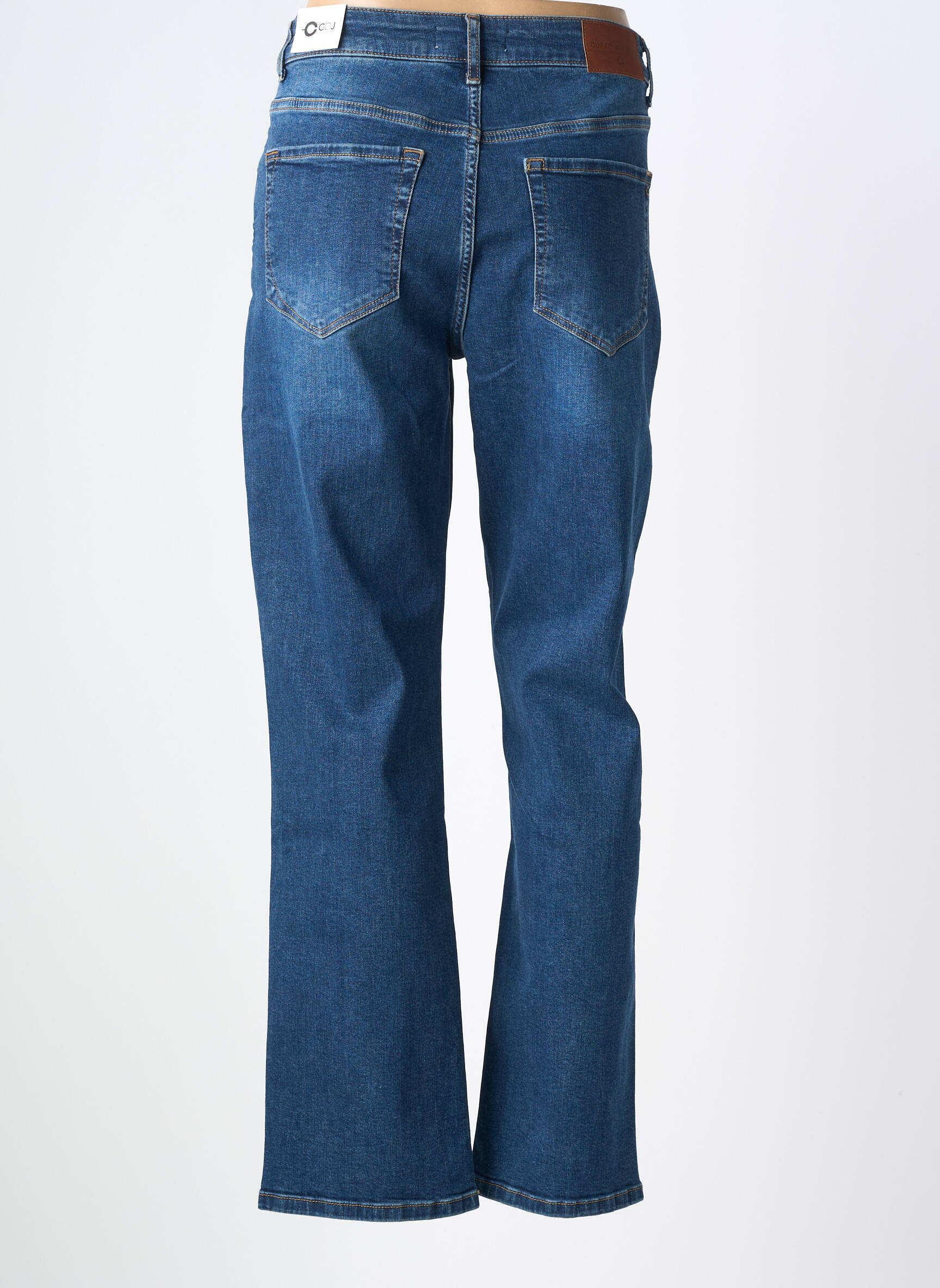 Jeans coupe droite taille normale taille normale bleu CUP OF JOE DENIM femme