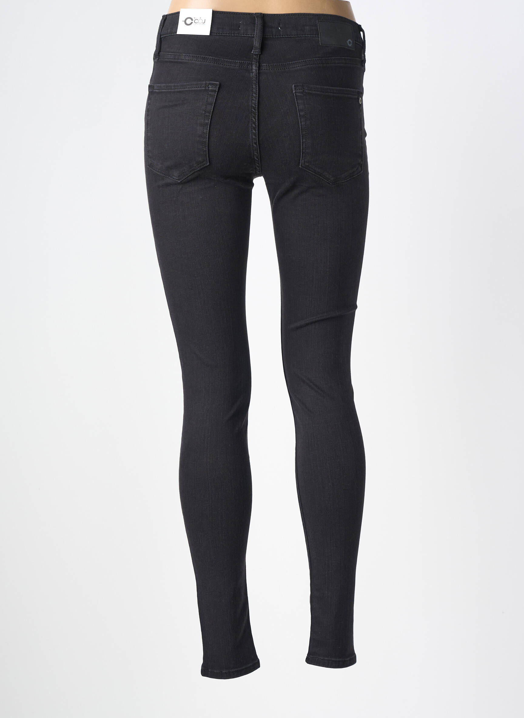 Jeans skinny stretch noir CUP OF JOE DENIM femme