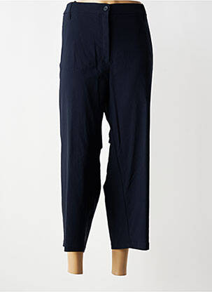 Pantalon 7/8 stretch taille normale bleu KJBRAND femme