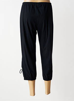 Pantacourt coupe droite taille normale noir JEAN DELFIN femme