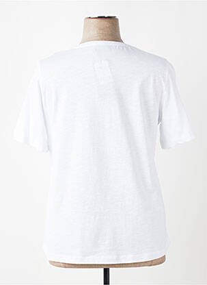 T-shirt imprimé fantaisie manches courtes blanc NO SECRET femme