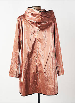 Imperméable poches a capuche rose G!OZE femme