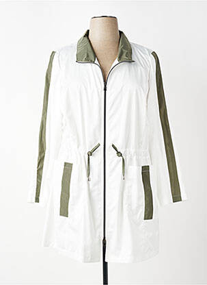 Coupe-vent manches longues sans capuche vert MONA LISA femme
