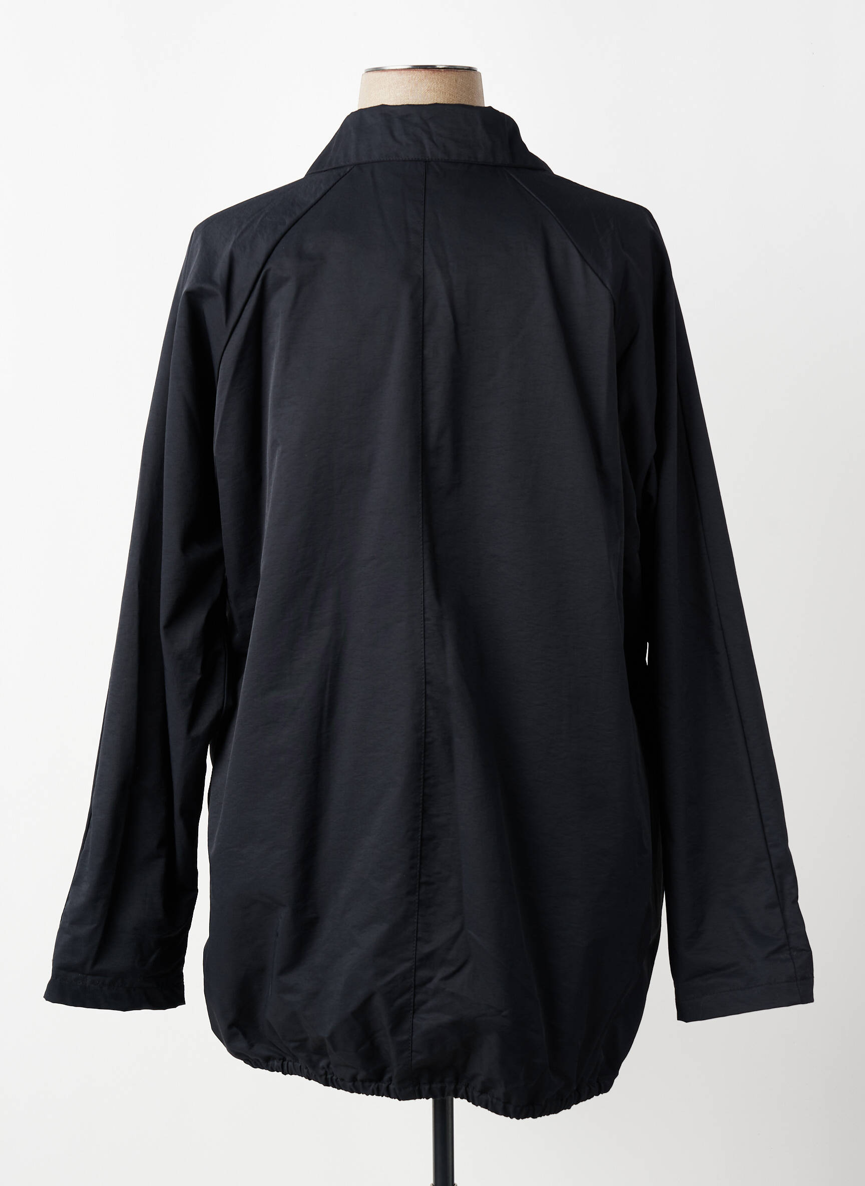 Imperméable poches sans capuche noir CISO femme