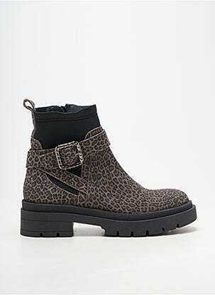 Bottines/boots talon bas talon de 4 à 6cm noir REGARD femme