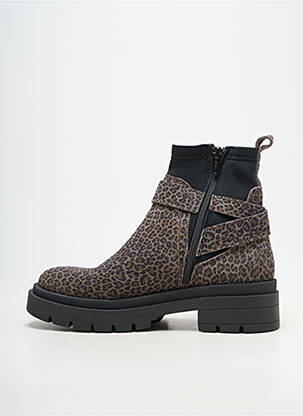 Bottines/boots talon bas talon de 4 à 6cm noir REGARD femme