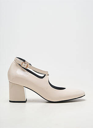 Escarpins fermeture boucle(s) talon de 4 à 6cm blanc FUGITIVE femme