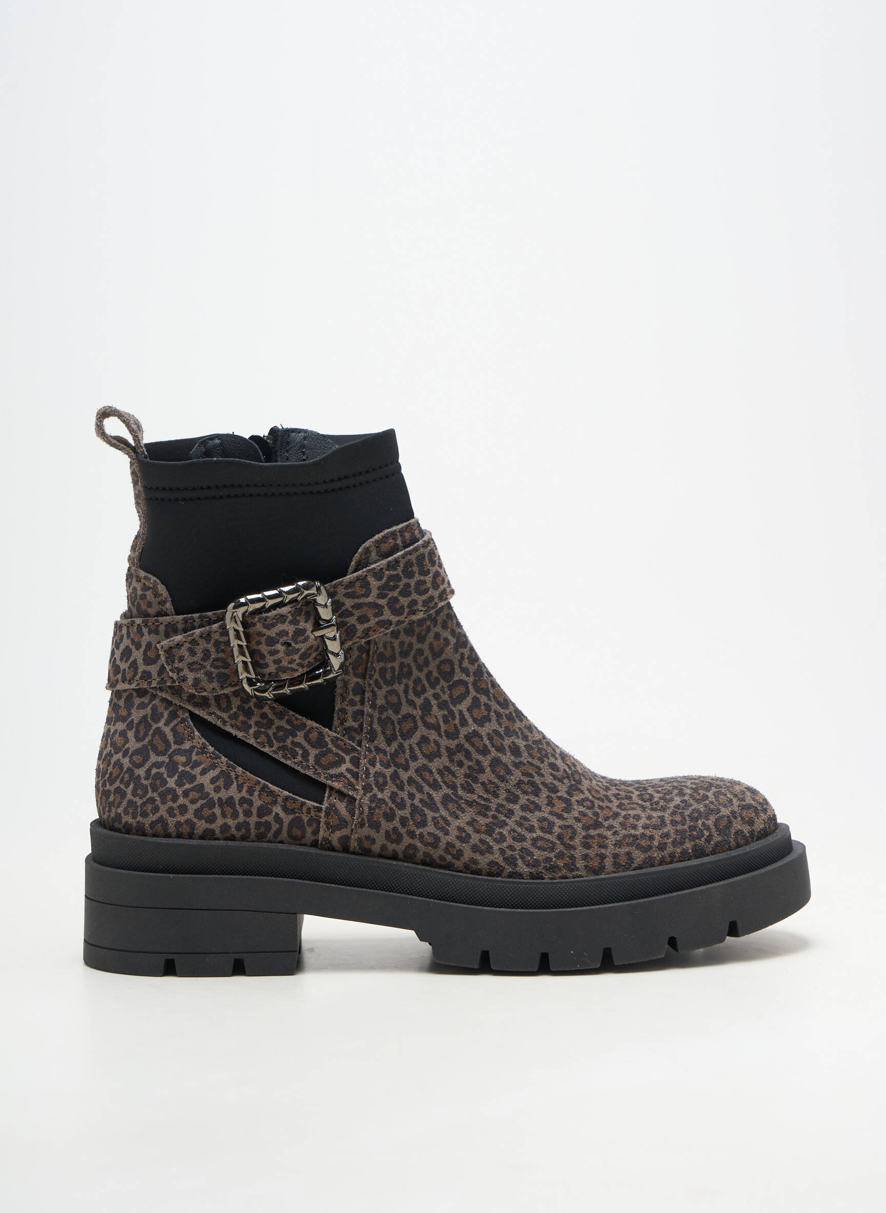 Bottines/boots talon bas talon de 4 à 6cm noir REGARD femme