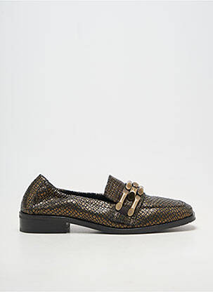 Mocassins matière lisse talon plat jusqu'à 3cm noir ADIGE femme