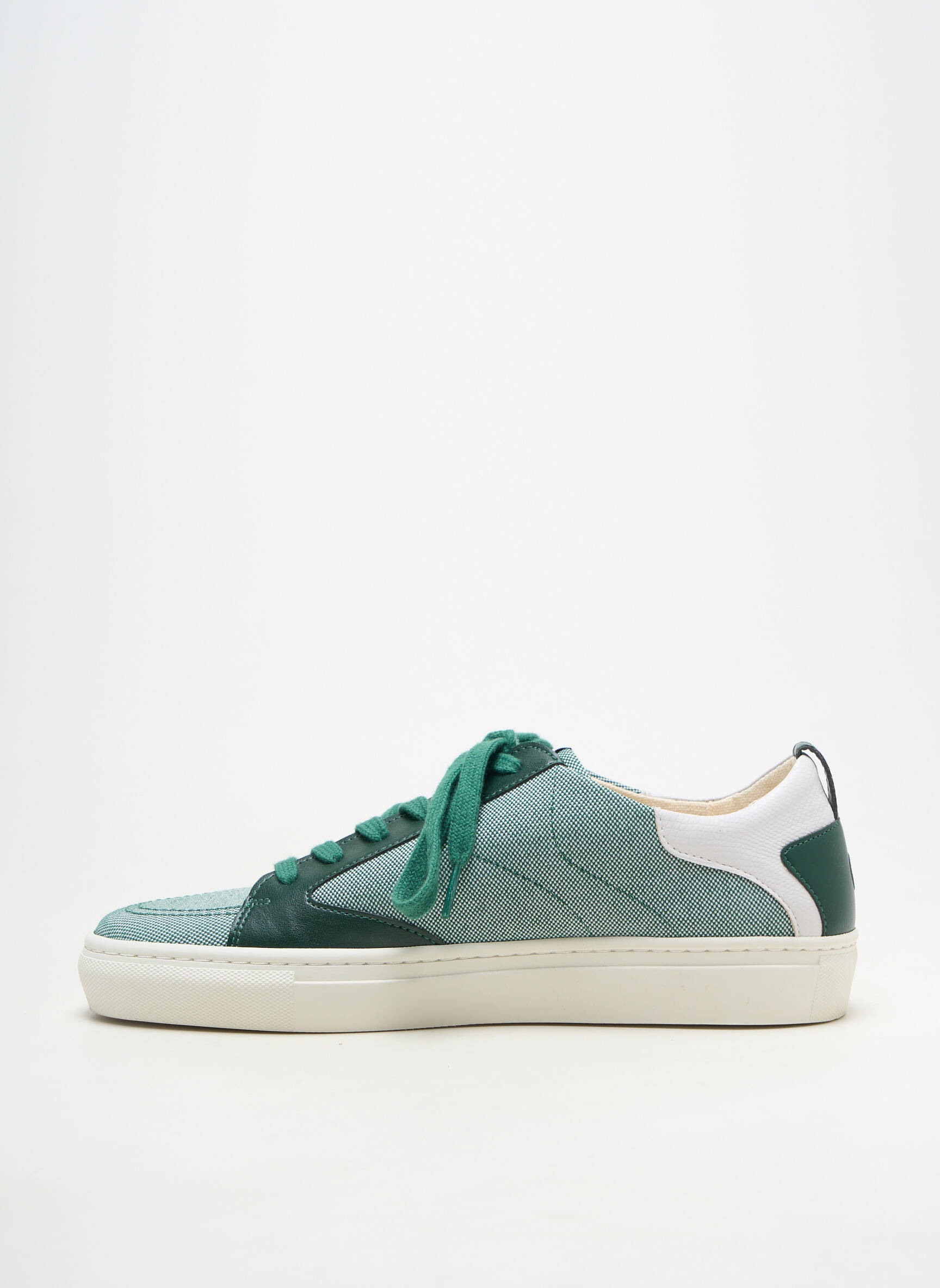 Baskets bout rond bout rond vert PANORAMA unisexe