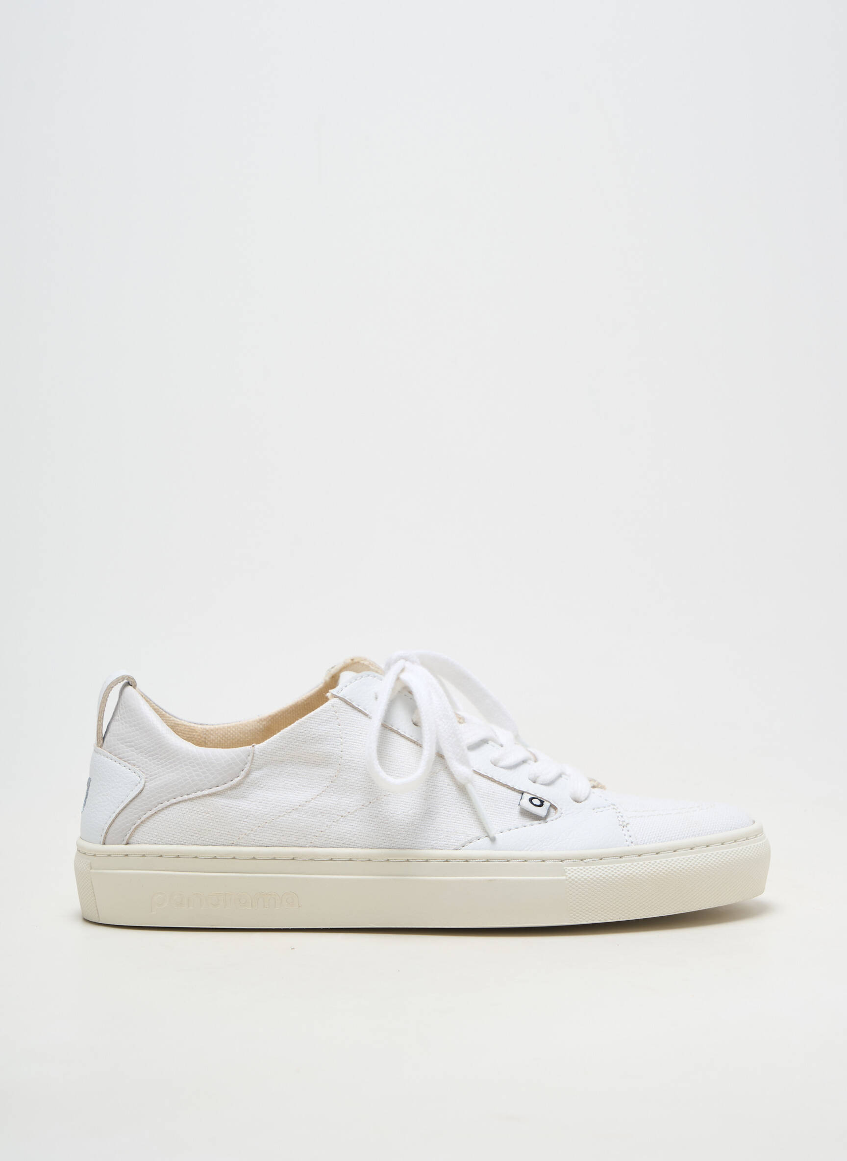Baskets bout rond bout rond blanc PANORAMA unisexe