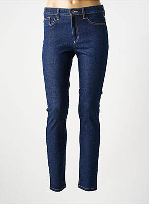 Jeans coupe slim stretch taille normale bleu COUTURIST femme