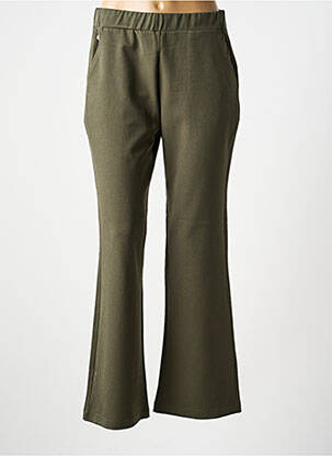 Pantalon flare stretch taille normale vert CHATELET femme
