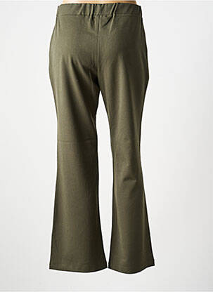 Pantalon flare stretch taille normale vert CHATELET femme