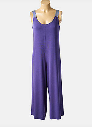 Combi-pantalon sans manche sans manche bleu GUITARE femme
