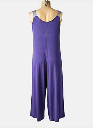 Combi-pantalon sans manche sans manche bleu GUITARE femme