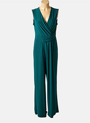 Combi-pantalon sans manche sans manche vert PAZ TORRAS femme