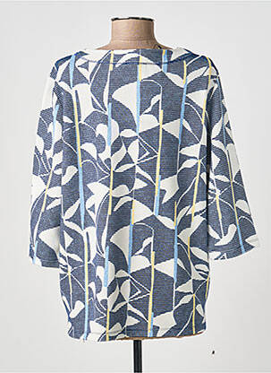 T-shirt manches 3/4 manches 3/4 bleu OLSEN femme