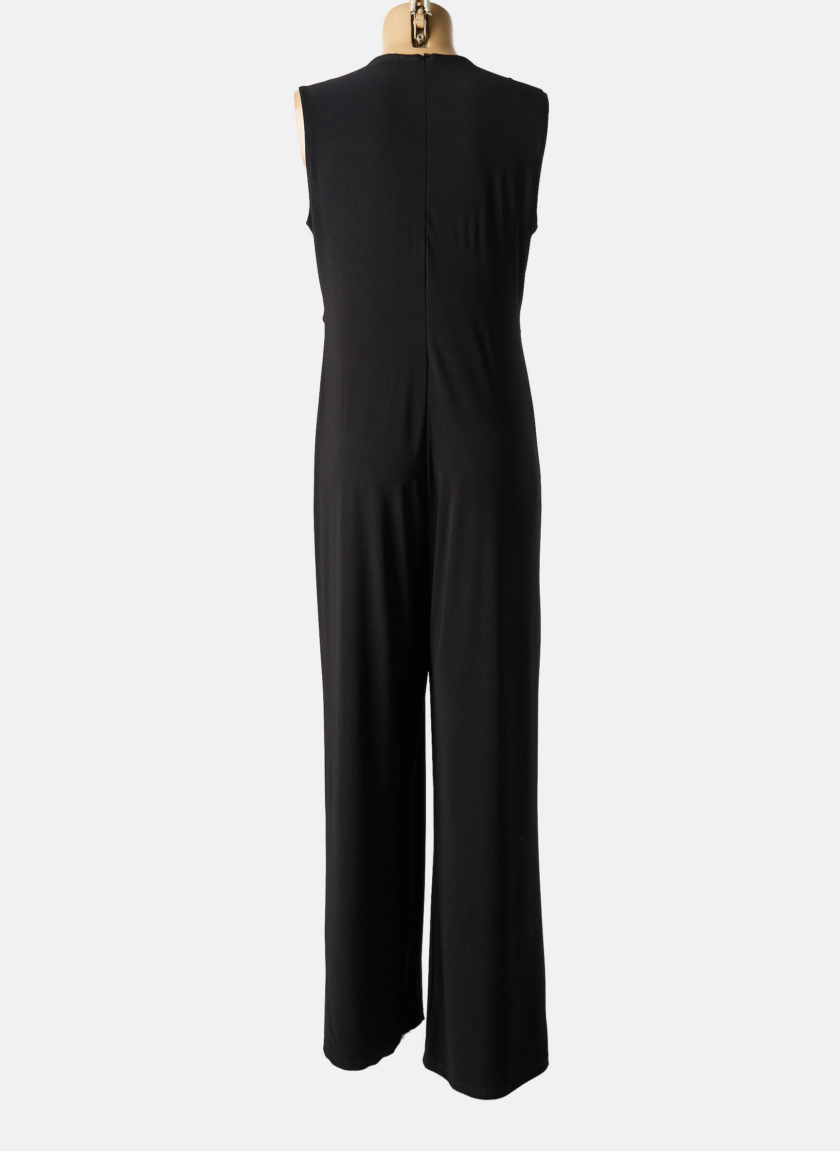 Combi-pantalon sans manche sans manche noir PAZ TORRAS femme