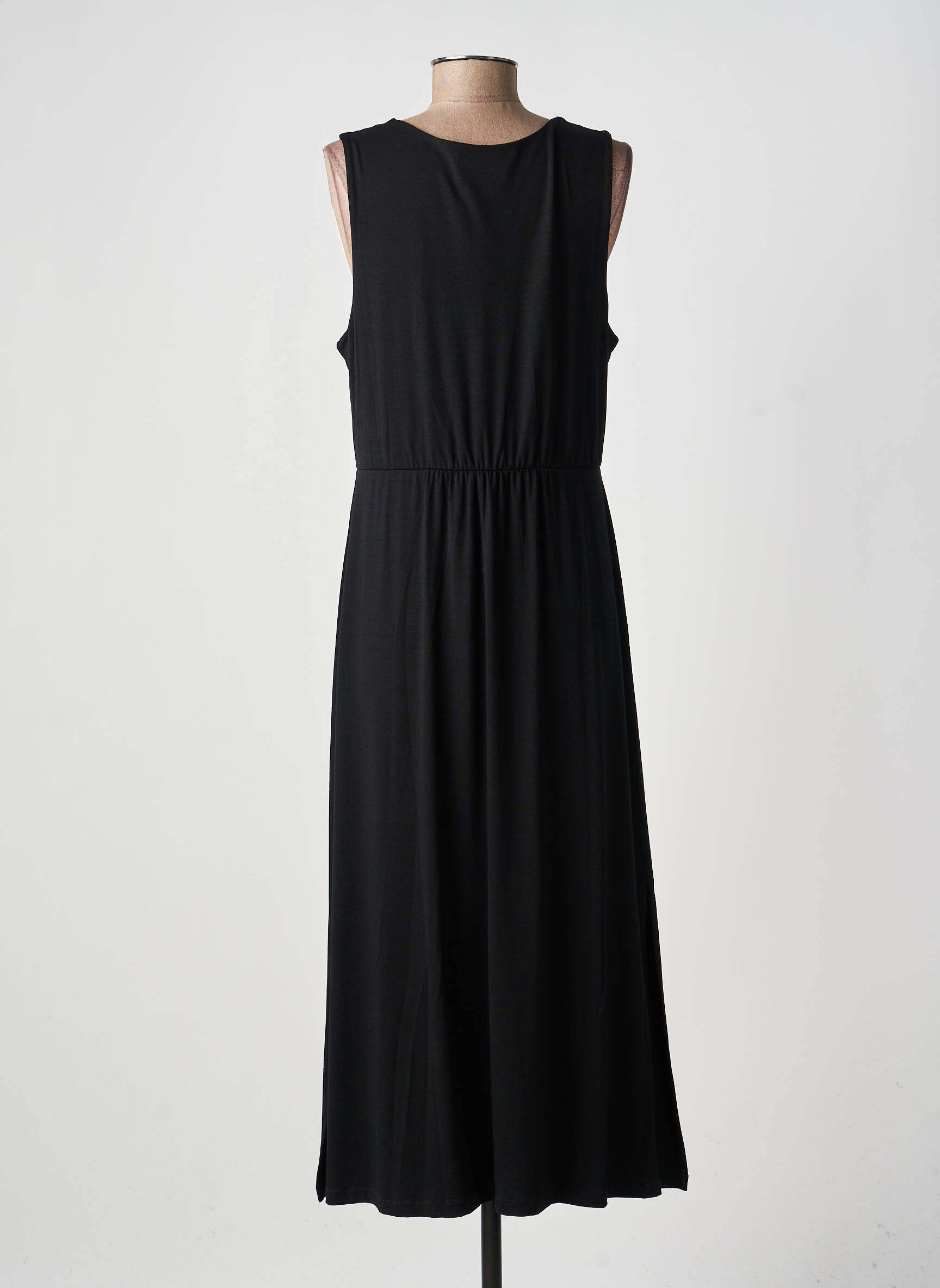 Robe longue sans manche sans manche noir GUITARE femme