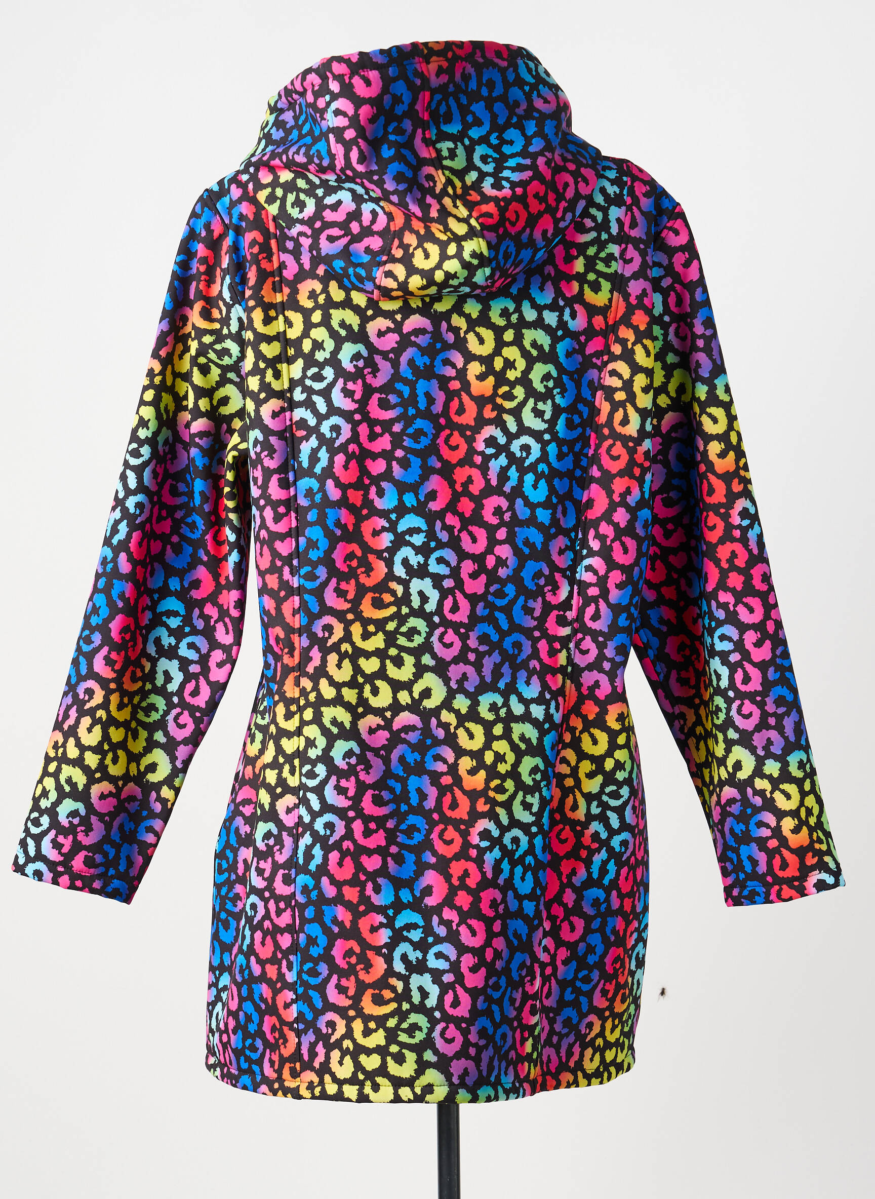 Parka fermeture zippée sur le devant a capuche bleu MERI & ESCA femme