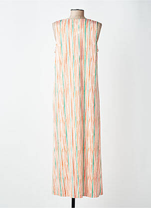 Robe longue sans manche sans manche orange GUITARE femme