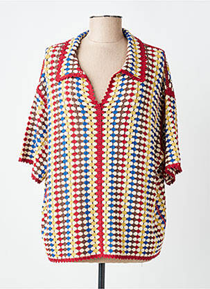 Top manches courtes manches courtes rouge LION OF PORCHES femme