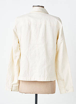 Veste casual poignets boutonnés avec fente beige OLSEN femme