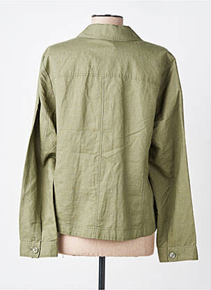 Veste casual poignets boutonnés avec fente vert OLSEN femme
