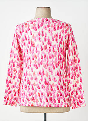 Pull coupe droite manches longues rose ANANKE femme