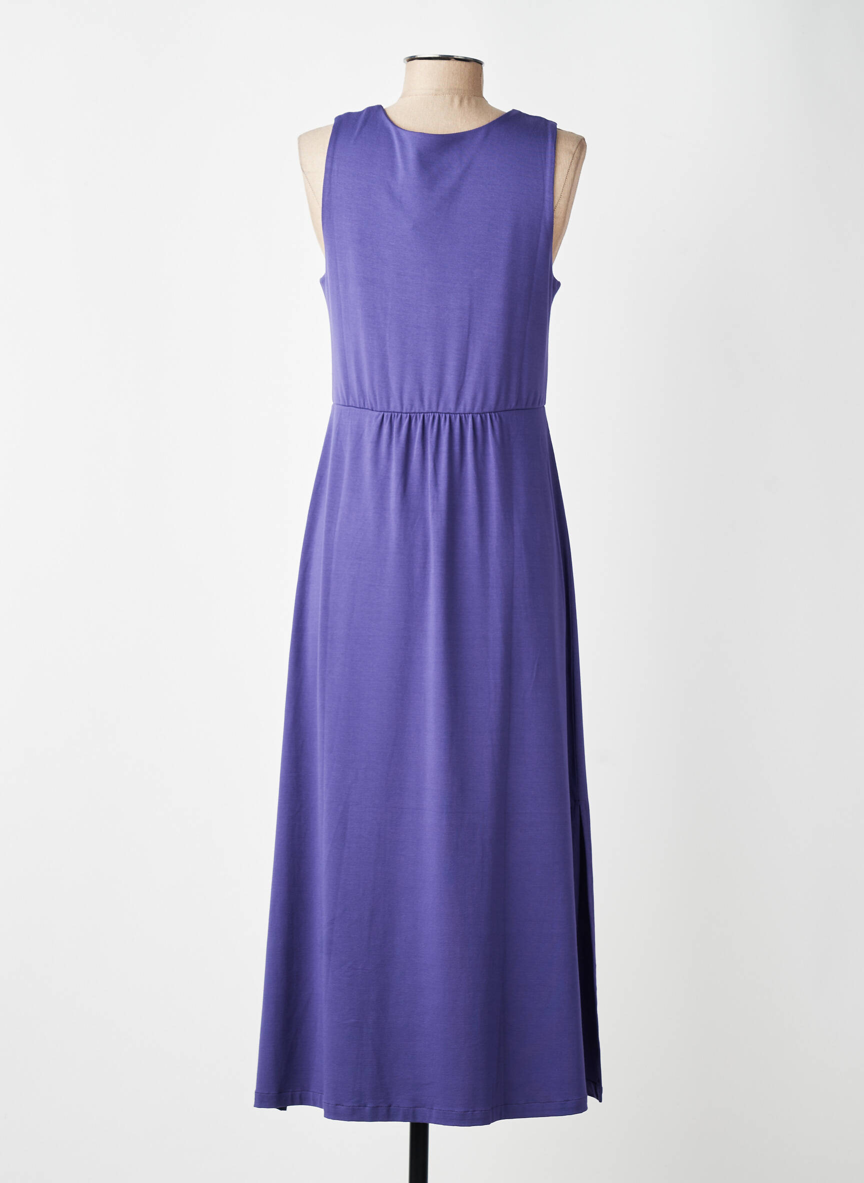 Robe longue sans manche sans manche violet GUITARE femme