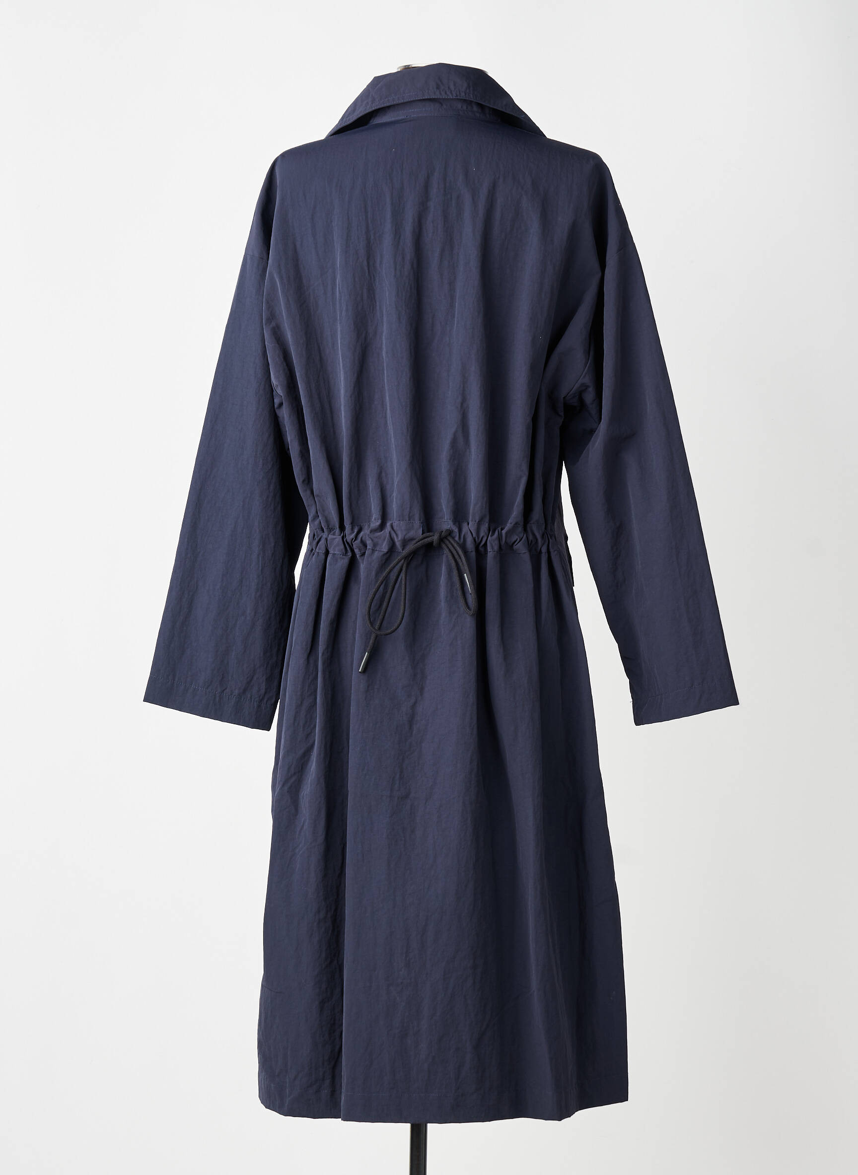 Robe mi-longue manches longues manches longues bleu GUITARE femme