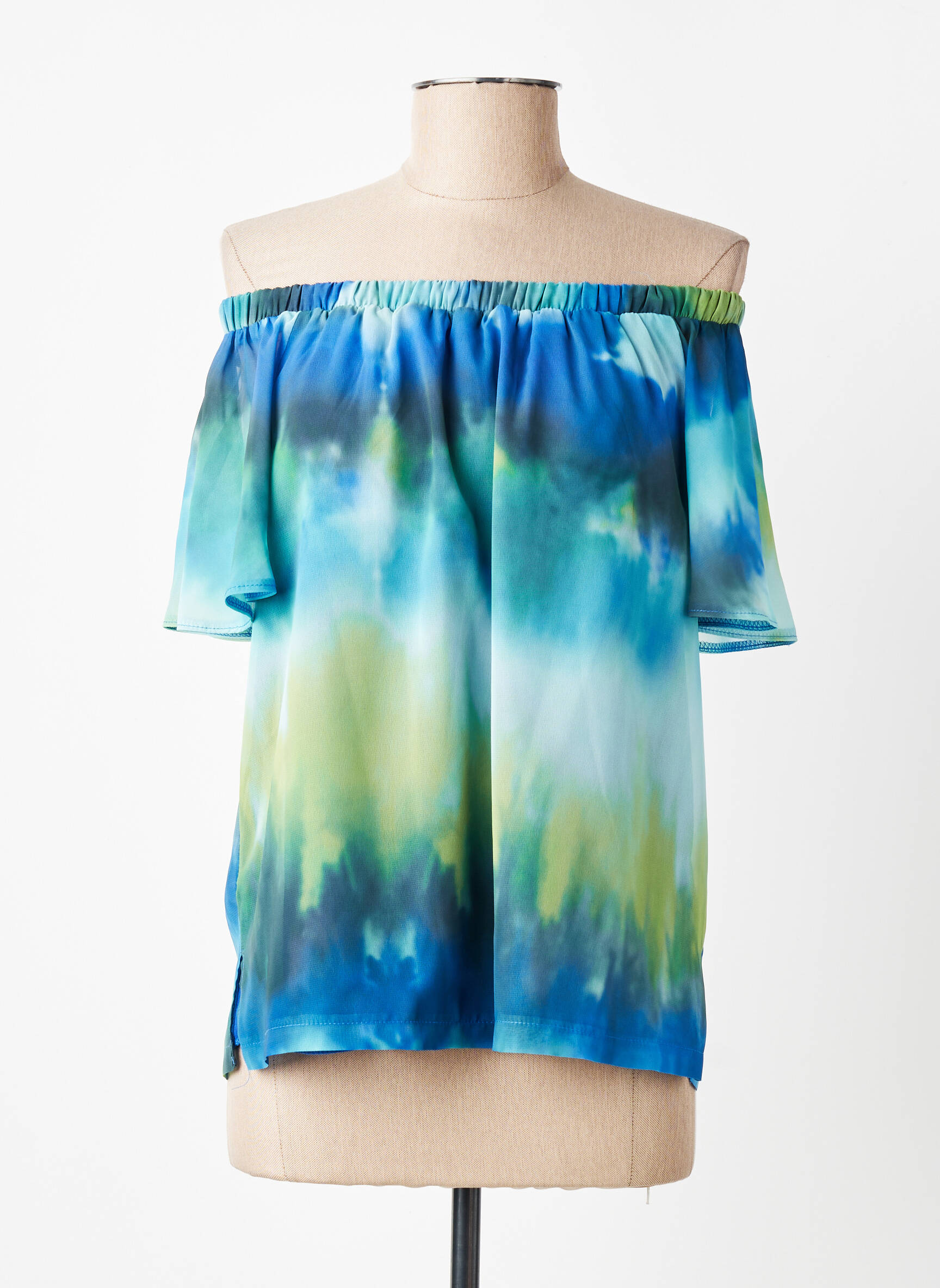 Top manches courtes manches courtes bleu GREGORY PAT femme