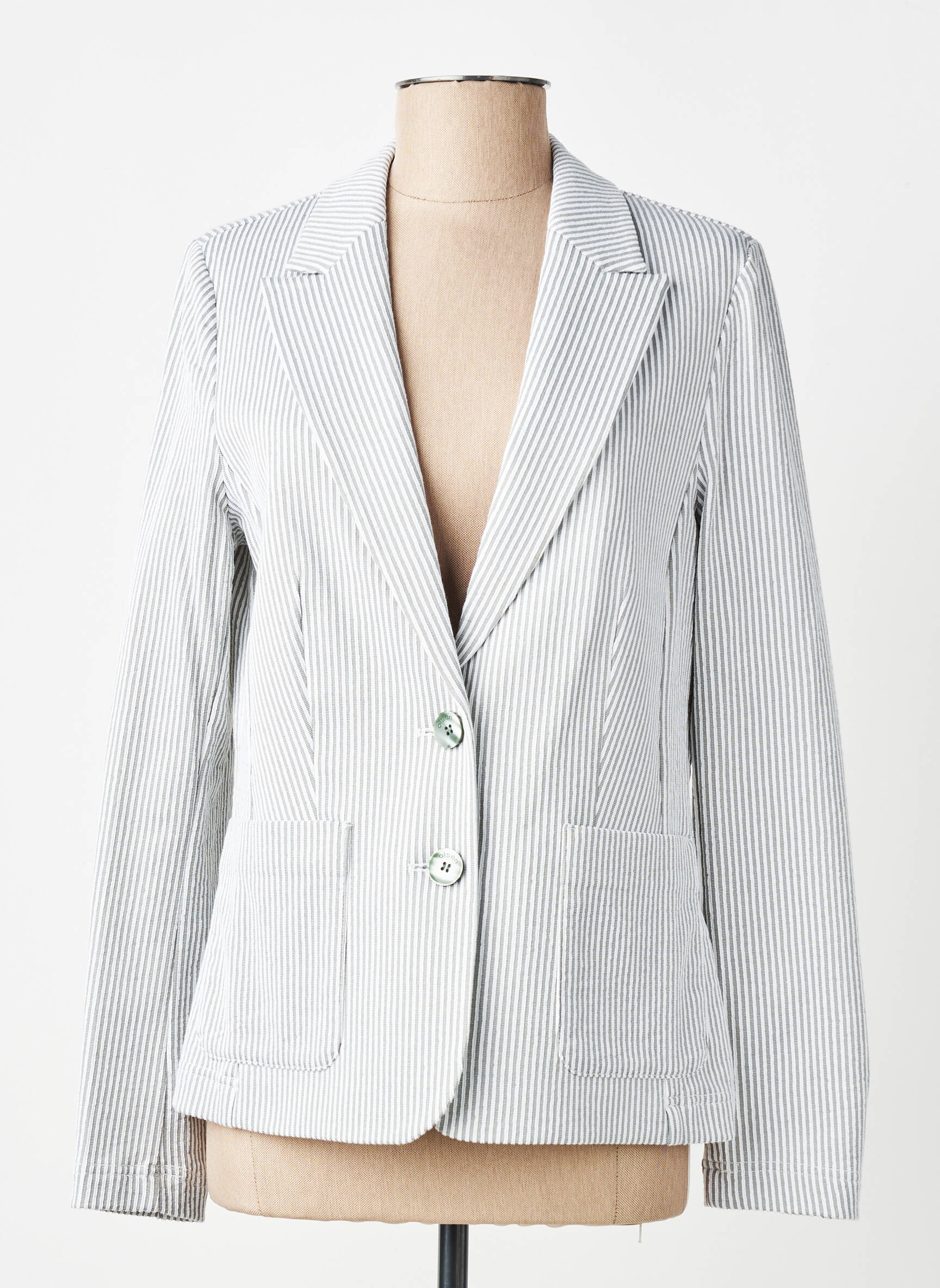 Blazer coupe cintrée bleu OLSEN femme