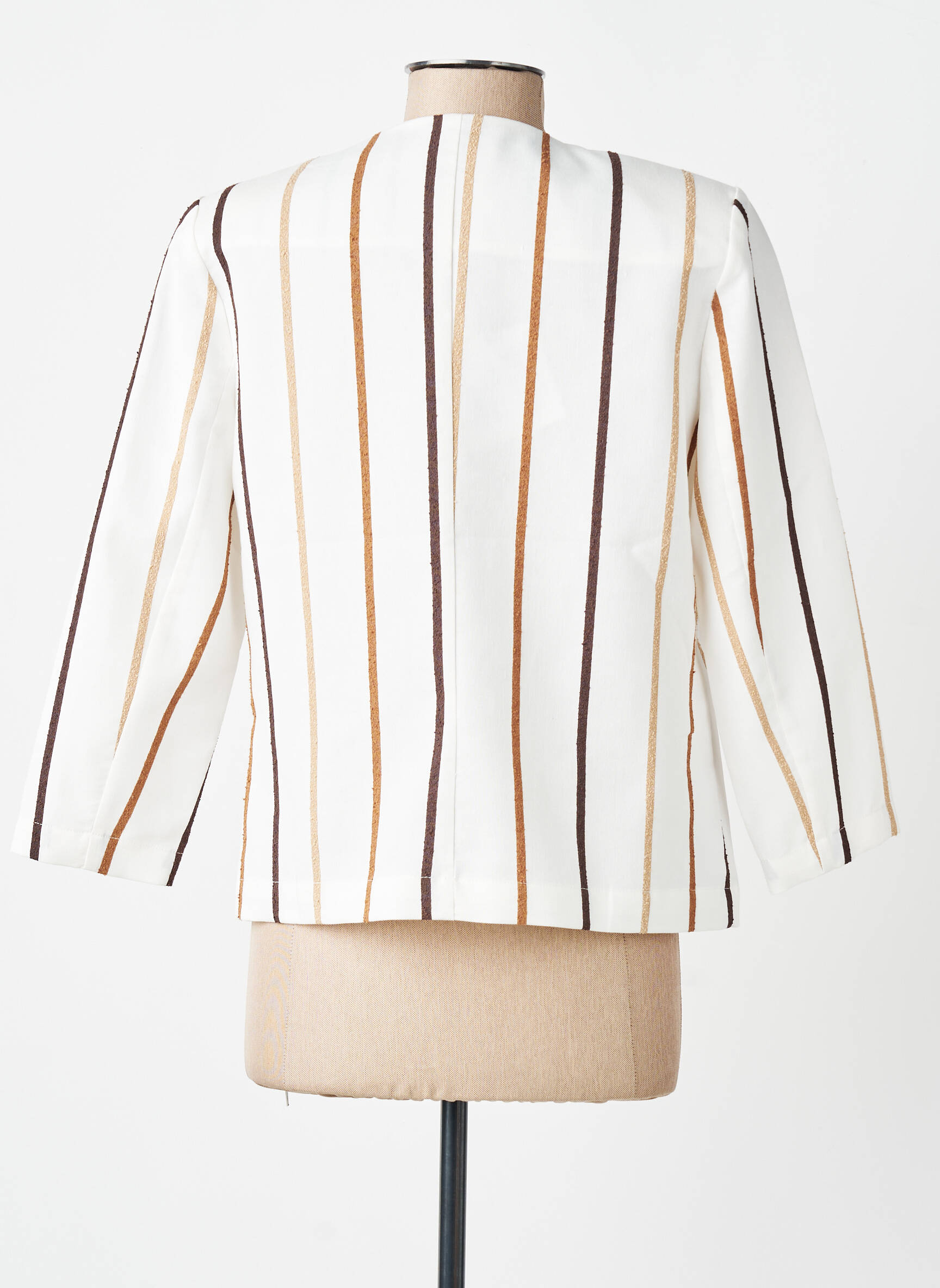 Veste casual coupe droite blanc PAZ TORRAS femme
