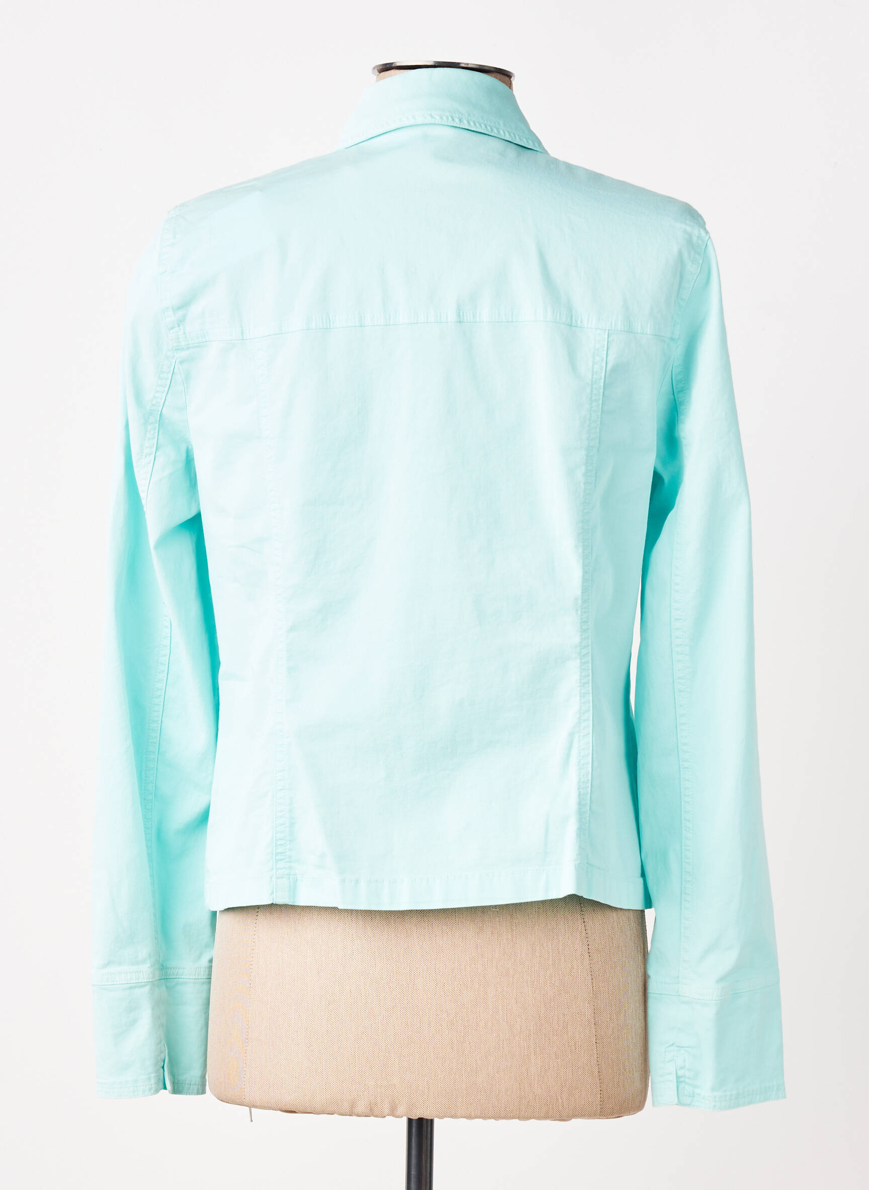 Veste casual coupe cintrée bleu GUY DUBOUIS femme