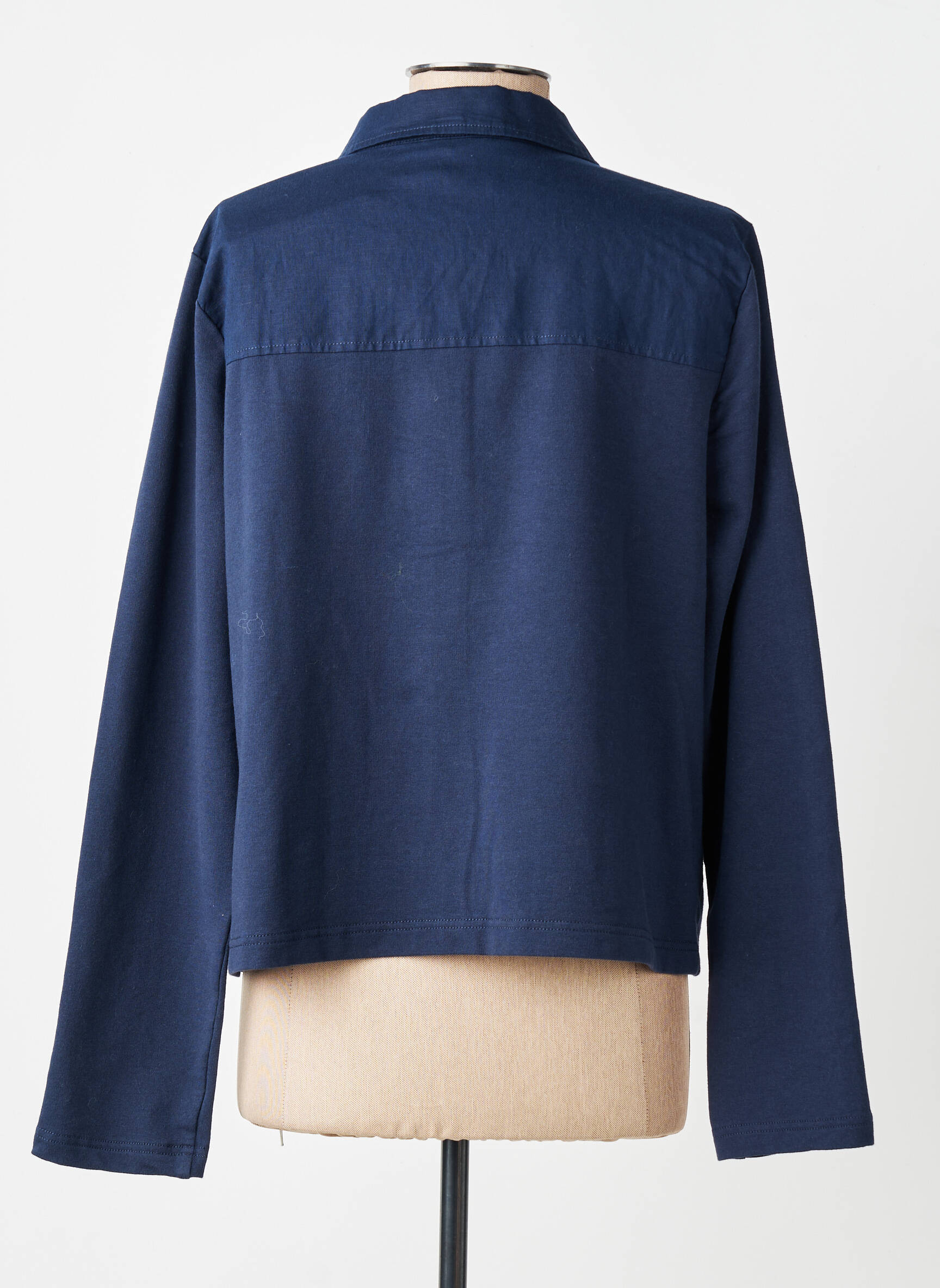 Veste casual coupe droite bleu OLSEN femme