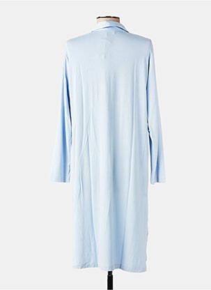 Chemise de nuit stretch bleu PLUTO femme