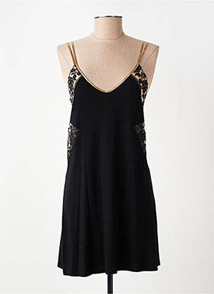Nuisette/combinette stretch noir LE CHAT femme