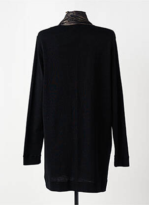 Veste casual coupe droite noir OSCALITO femme