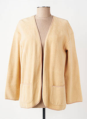Veste casual coupe droite beige CALIDA femme