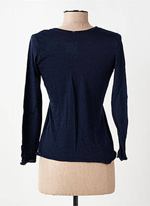 T-shirt manches longues manches longues bleu LISANZA femme