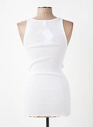 Top/caraco stretch blanc LISANZA femme