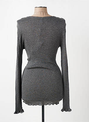 T-shirt manches longues manches longues gris LISANZA femme