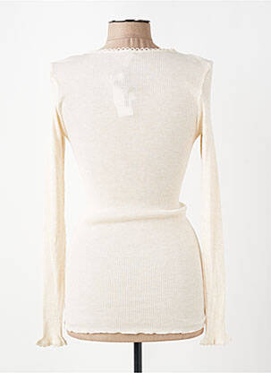 T-shirt manches longues manches longues beige LISANZA femme