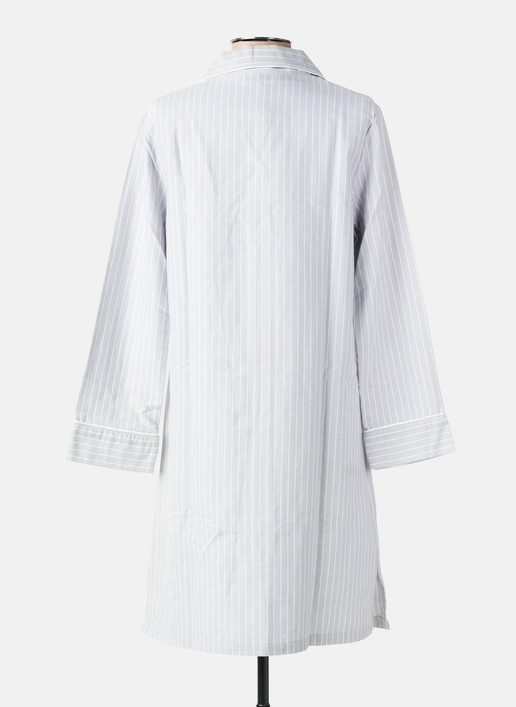 Chemise de nuit imprimé rayures bleu PILUS femme