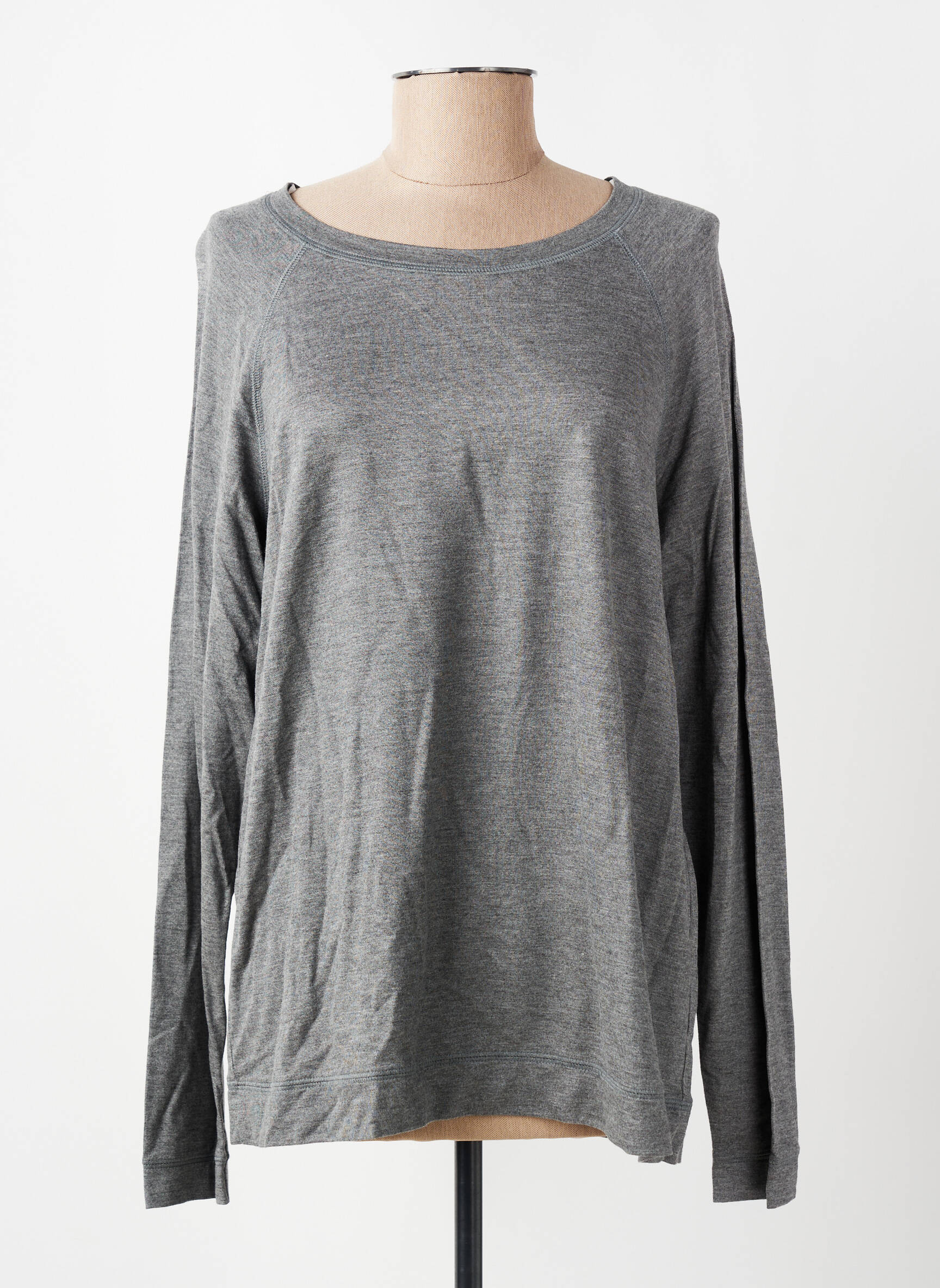T-shirt manches longues manches longues gris CALIDA femme