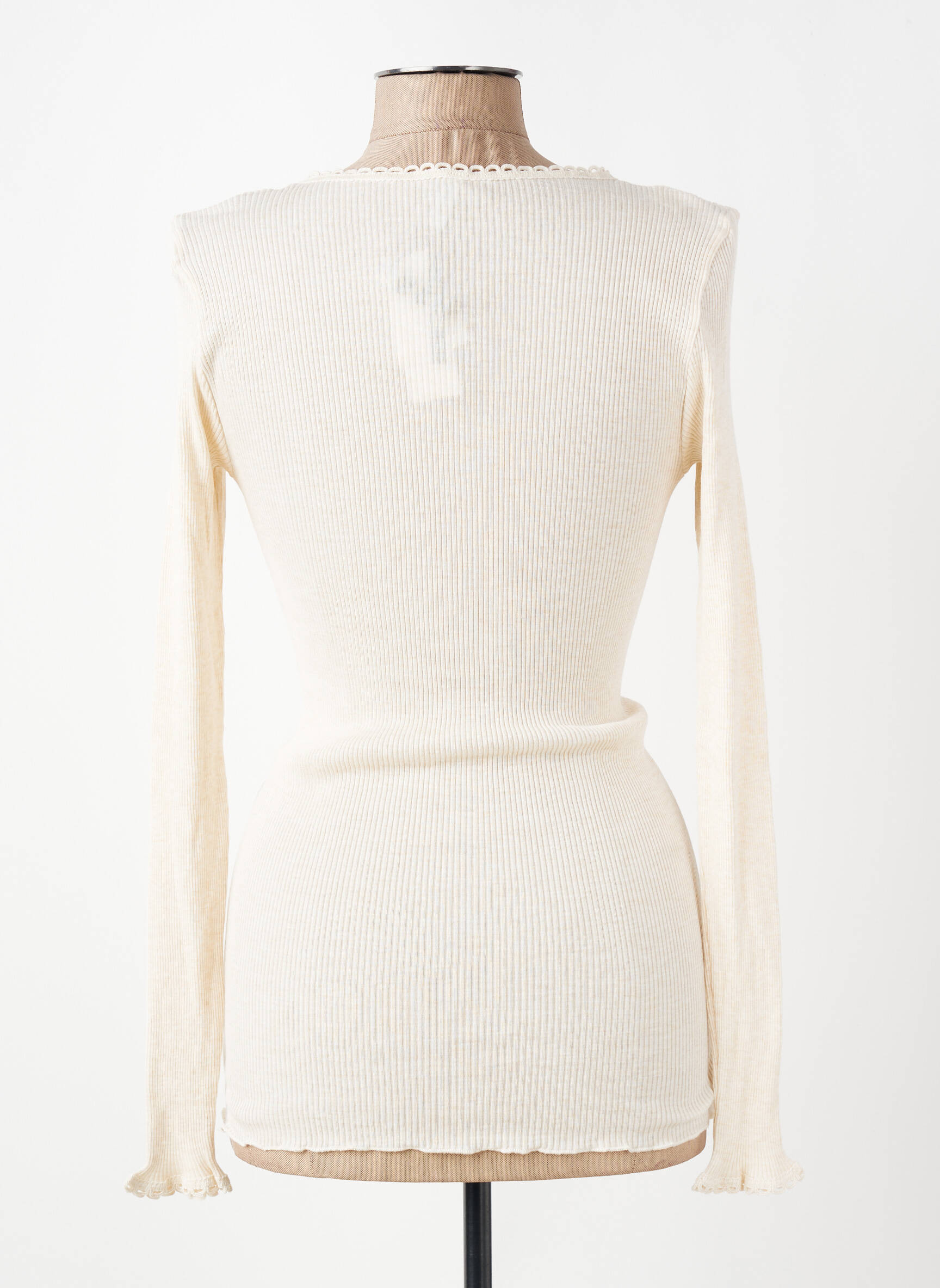 T-shirt manches longues manches longues beige LISANZA femme