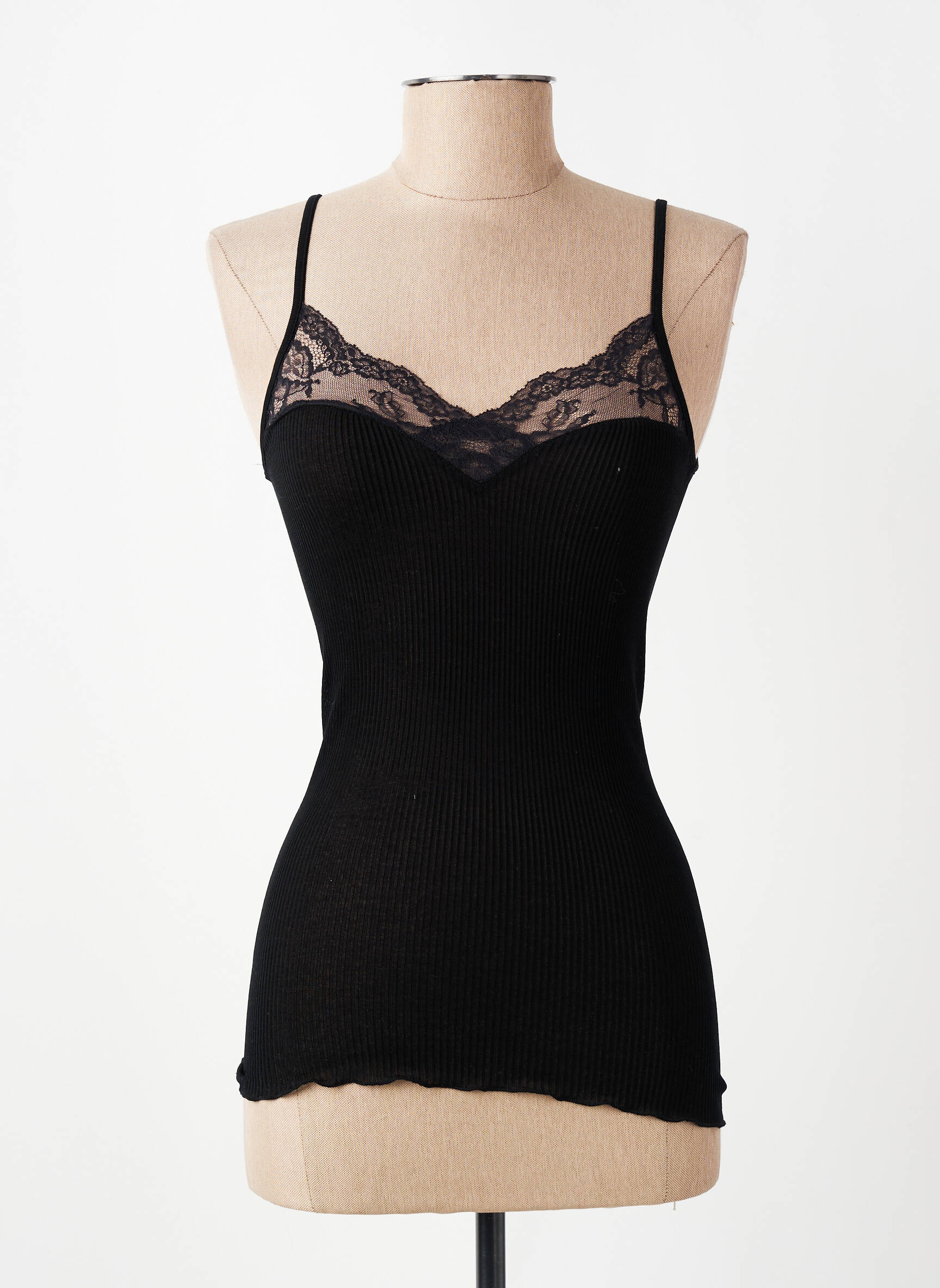 Top/caraco stretch noir LISANZA femme