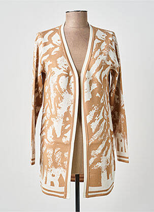 Gilet manches longues manches longues beige HEINE femme